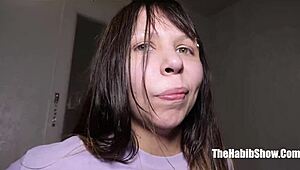 Teen Alizandra, Mexican n White, Gets Her ASSHOLE Pounded Hard by Newbie