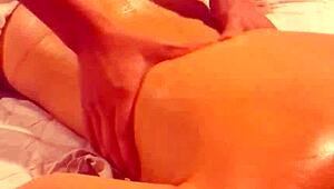 steamy hotel threesome with asian amateurs caught on camera