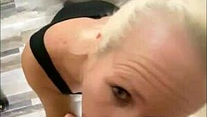 milf sucks monster cocks in amateur bj compilation ending with facial cumshots