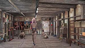 Exploring the special fashion series in Fallout 4 with cute anime characters