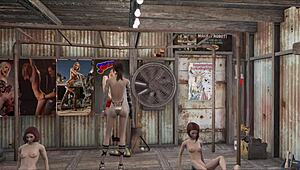 Exploring the special fashion series in Fallout 4 with cute anime characters