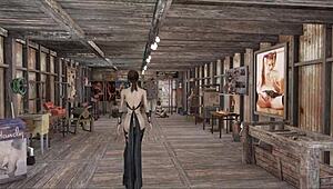 Exploring the special fashion series in Fallout 4 with cute anime characters