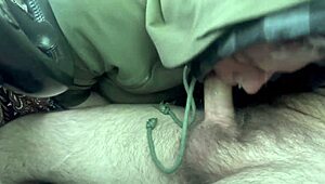 Fromeb giving a blowjob in the car, quite a ride