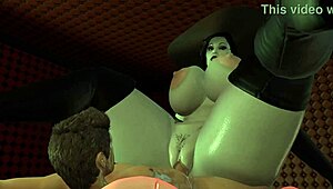 alcina dimitrescu rides cock in pov hentai