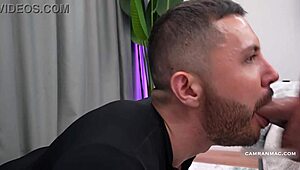 Trying to stretch my throat deep with a dildo.