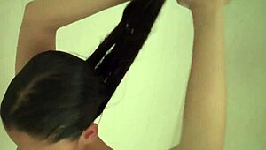 naughty in the shower with diamond kitty?