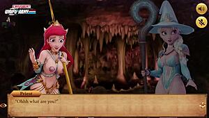 princess quest demo features tall redhead adventure