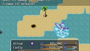 Enquanto Eu Trabalho Minhas Amigas Brincam Com O Tarado Que Gosta De Pegar Nos Peitos Delas - Ntr Sisters - Ciella & Luciella - Parte 5