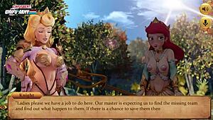 princess quest demo features tall redhead adventure