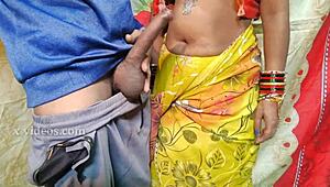 Uh, first time with best wife in sari, real desi sex... lookin’ so hot, Hindi voice!