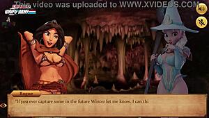 princess quest demo features tall redhead adventure