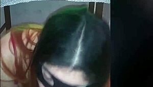 watching the game while with my stepsister in pov