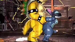 Moonwulf's Wild Cartoon Orgy Compilation Awaits