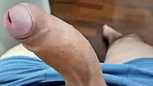 I love showing off my big penis as a young Brazilian twink to my neighbors.