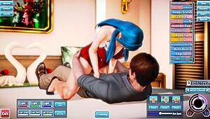 blue haired beauty fucked silly