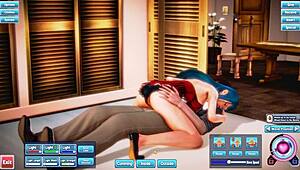 blue haired beauty fucked silly