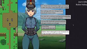 uma prostituta usa charme para atravessar fronteira