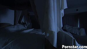 Felicia Fox enjoying titty fuck and facial cumshot