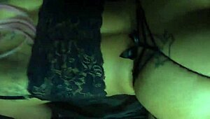 She Chats with Husband on Phone While Taking Big Cock