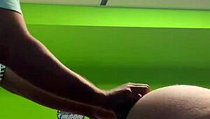 Zoe Bent Over for Deep Doggy Anal Pounding