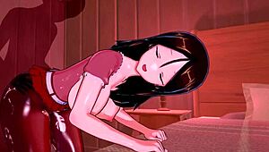 3D hentai z wielkim dupkiem i ogromnymi cyckami w dzikim seksie