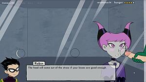 18Titans Episode 13 - Raven Handjob