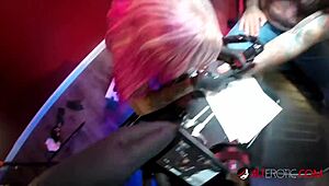 Evilyn Ink Gives Sascha A Tattoo Before Their Encounter