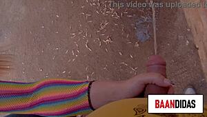 Blonde European Helps With Cock And Gets Fucked