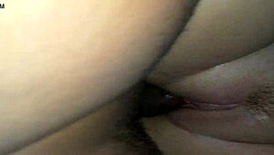 the woman leaves her cuckold husband at home and meets her lover recording it to send