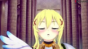 Lalatina Dustiness Darkness Sucking Dick and Boobjob Titijob 1 Kono Subarashii POV and Full on PTRN and Sheer Fantasyking3