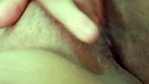 Bucetinha peluda parte 2 with small tits masturbation