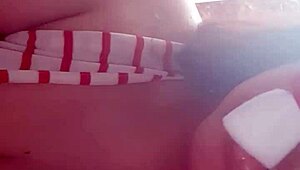 Touching Myself to Christmas Music as Holiday Vibes Fill the Air with Joy