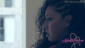 I'm yours, melody petite shows her ass and pussy