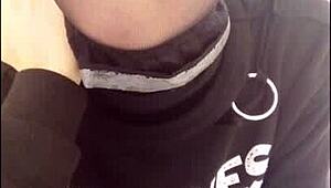 With stockings on my face I look like a pig with a snout