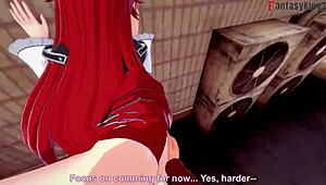 In HS DxD NTR Madness 3, Rias Gremory Wants More Behind Issei in Full 1hr Movie