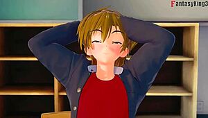 In HS DxD NTR Madness 3, Rias Gremory Wants More Behind Issei in Full 1hr Movie