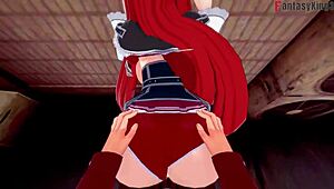 In HS DxD NTR Madness 3, Rias Gremory Wants More Behind Issei in Full 1hr Movie