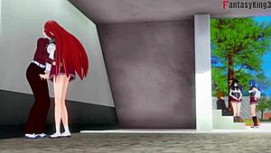 In HS DxD NTR Madness 3, Rias Gremory Wants More Behind Issei in Full 1hr Movie