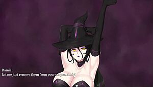 Succubus Covenant ep 28: heksen pijp laat me twee keer spuiten! 😍