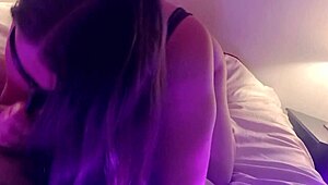 This horny madrastra seduces her hijastro, milks him dry, and shows off her concha y culo before cleaning him with her tongue like a true Latina PUTA in New York.