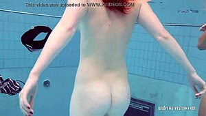 Katrin Privsem And Lucy Gurchenko Dive As Underwater Bikini Teens