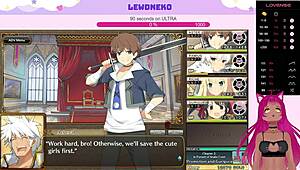 ねえ、VtuberのLewdnekoがEvenicleパート8でエロくプレイしてるの見て！ 🔥