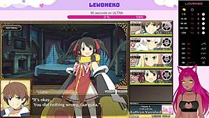 Hey, watch Vtuber Lewdneko play Evenicle Part 8, so hot! 🔥