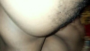 Wow, this horny ebony slut can’t get enough of massive BBC!