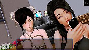 wow, harem hotel part 10 gameplay is wild with milf doggystyle action! 😍