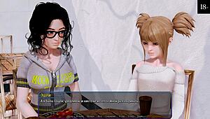 wow, harem hotel part 10 gameplay is wild with milf doggystyle action! 😍