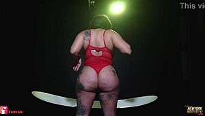 Can You Handle Mone Divine's Seductive Strip Tease With Clothes Ripped Off?