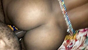 Wow, this horny ebony slut can’t get enough of massive BBC!