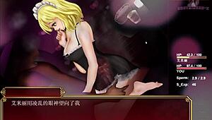 Black Smith-09 Climaxes Together In Underwear On Sofa