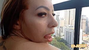 novinha goes full anal with dotado on red and sheer. damn, that’s hot! 🔥